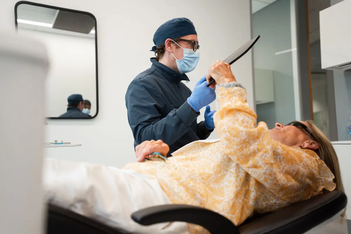 Teeth Whitening procedure at Capital Dental Design